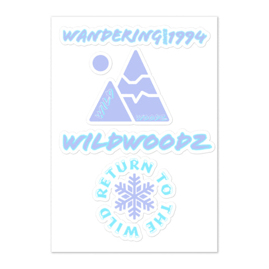 Cold Front Sticker sheet